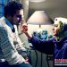 هدیه تهرانی و محمدرضا فروتن در نمایی از فیلم «قرمز»
