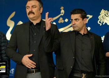 رامین سهراب و مجیدی سعیدی در نشست خبری فیلم «لایه های دروغ»